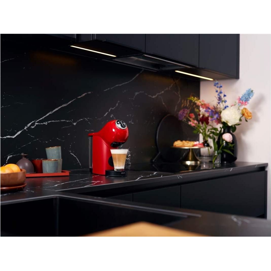 Krups - Kaffemaskine til kapsler NESCAFÉ DOLCE GUSTO GENIO S PLUS 1500W rød