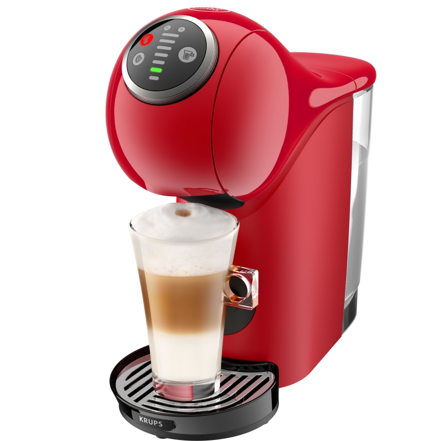 Krups - Kaffemaskine til kapsler NESCAFÉ DOLCE GUSTO GENIO S PLUS 1500W rød