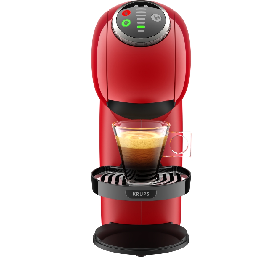 Krups - Kaffemaskine til kapsler NESCAFÉ DOLCE GUSTO GENIO S PLUS 1500W rød
