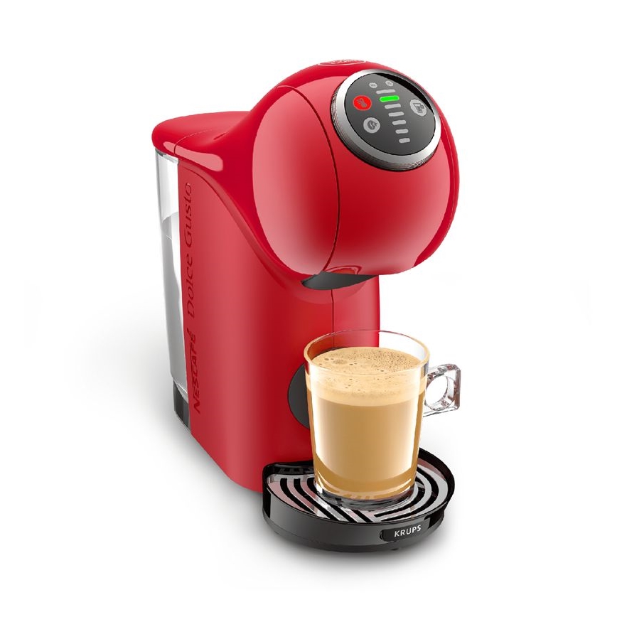 Krups - Kaffemaskine til kapsler NESCAFÉ DOLCE GUSTO GENIO S PLUS 1500W rød