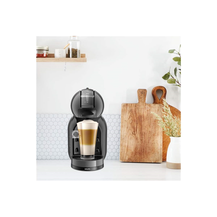 Krups - Kaffemaskine til kapsler NESCAFÉ DOLCE GUSTO MINI ME 1500W antracit