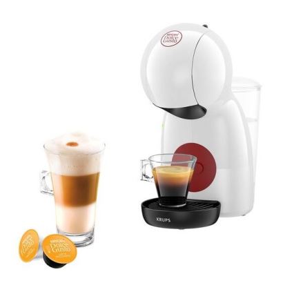 Krups - Kaffemaskine til kapsler NESCAFÉ DOLCE GUSTO PICCOLO XS 1600W hvid