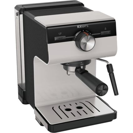 Krups - Kaffemaskine til to kopper AUTHENTIC 1450W/230V grå