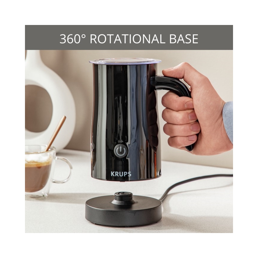 Krups - Mælkeskummer 300ml sort