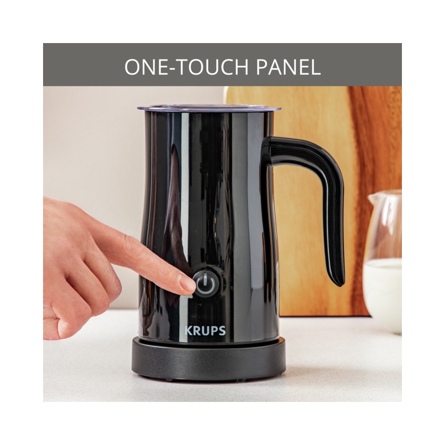 Krups - Mælkeskummer 300ml sort