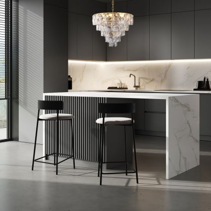 Krystal kædelysekrone CHELSEA 6xE14/40W/230V