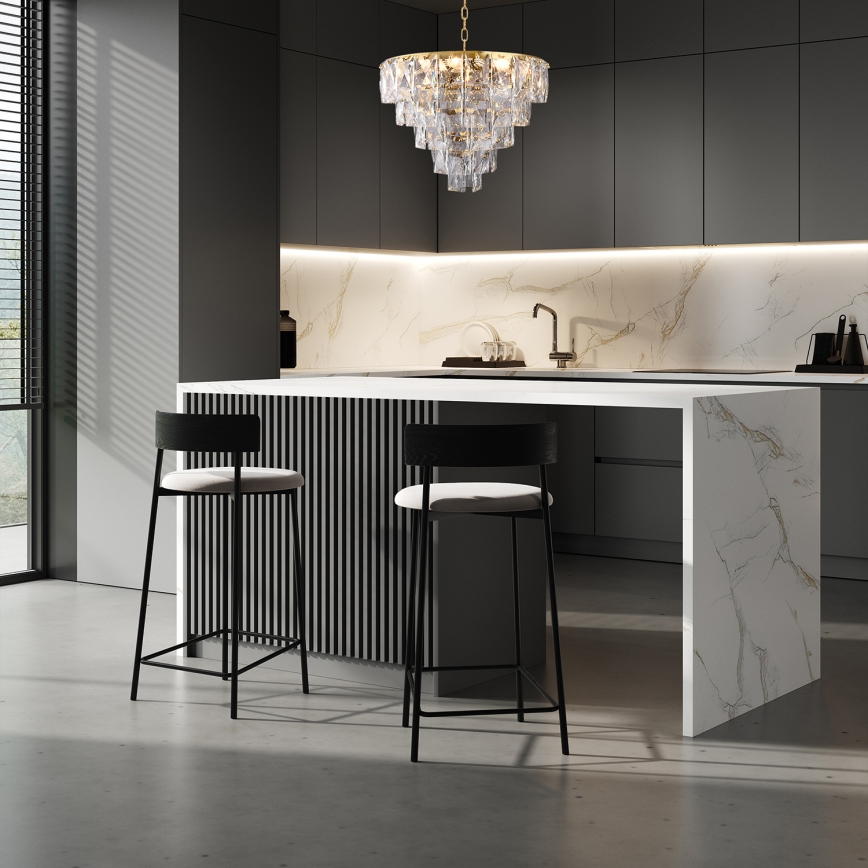 Krystal kædelysekrone CHELSEA 6xE14/40W/230V