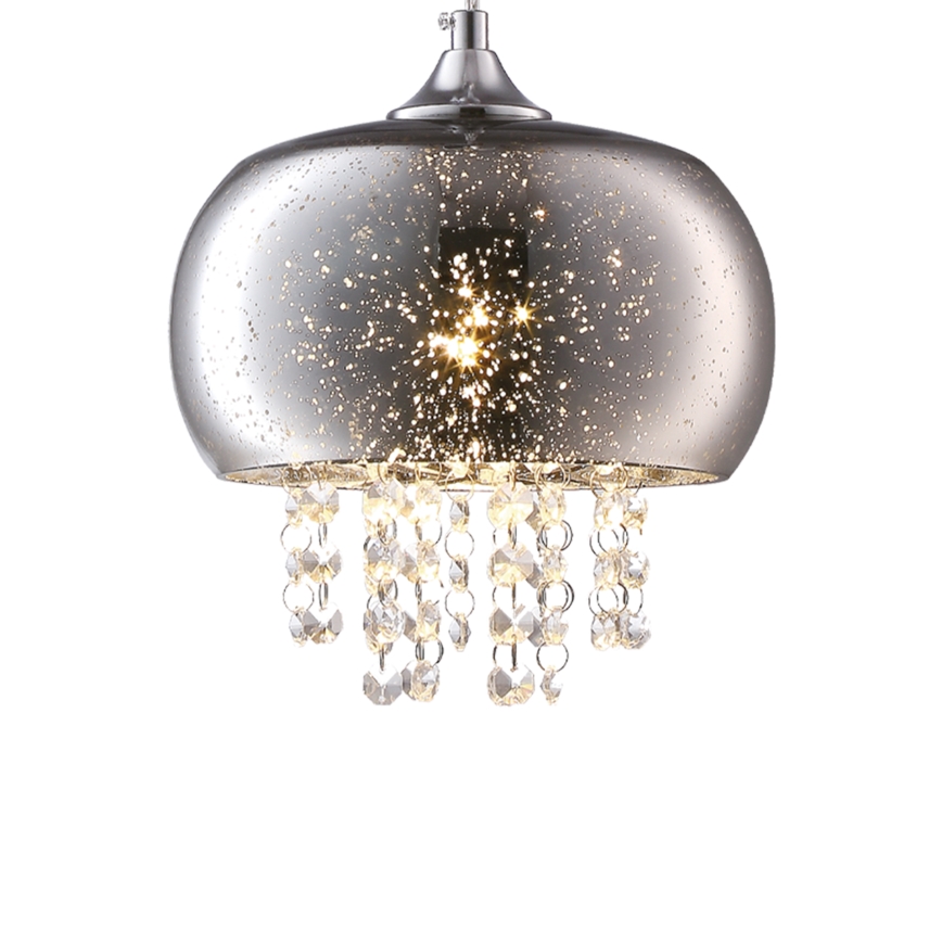 Krystal lysekrone i snor STARLIGHT 1xE14/40W/230V