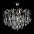Krystal vedhæng lysekrone 6xE27/60W/230V