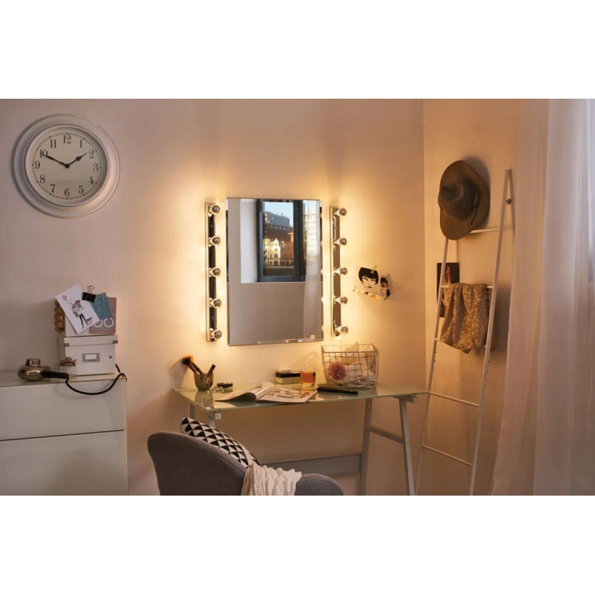 Kugleformet LED-pære CROWN E14/2,6W/230V 2700K - Paulmann 28663