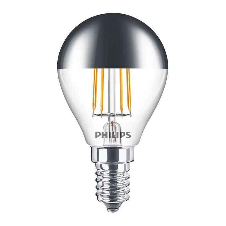 Kugleformet LED-pære DECO Philips P45 E14/4W/230V 2700K