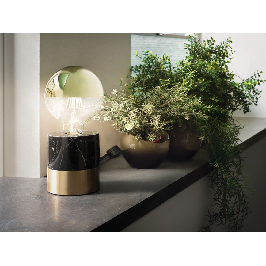 Kugleformet LED-pære dæmpbar GLOBE G95 E27/6,5W/230V 2700K guldfarvet - Paulmann 28675