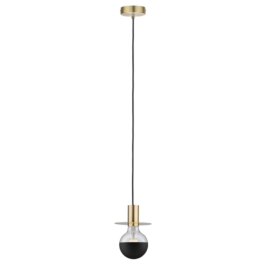 .Kugleformet LED-pære dæmpbar GLOBE G95 E27/6,5W/230V 2700K sort - Paulmann 28676