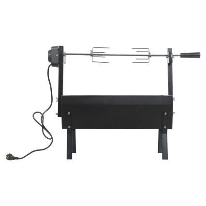 Kulgrill med motor 4W/230V sort