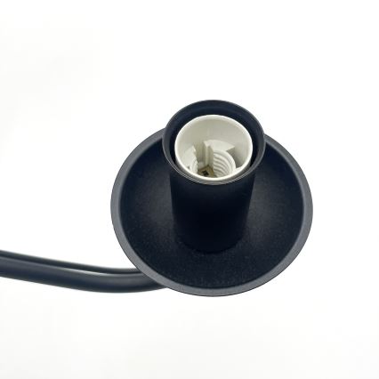 Kædeophængt lysekrone ANTON 3xE14/15W/230V sort