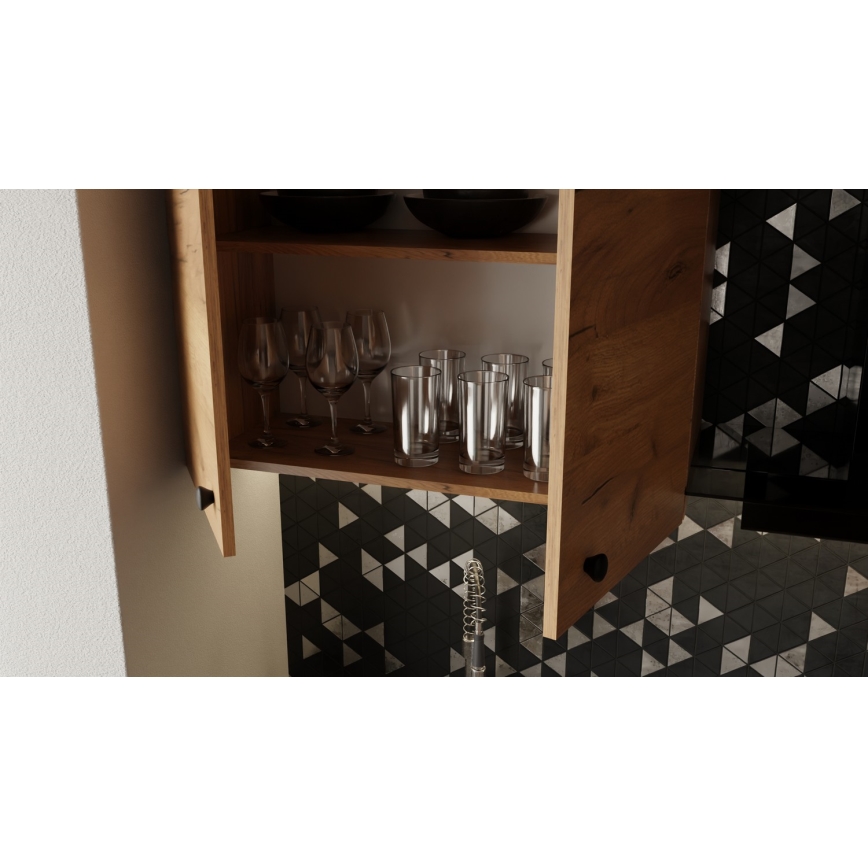 Køkkenblok CLAIRE 180 cm i craft-eg