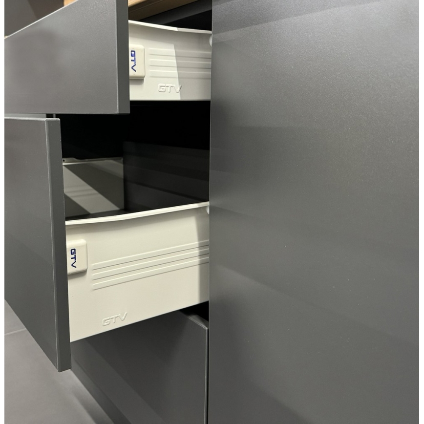 Køkkenblok ELISE 240 cm grafit