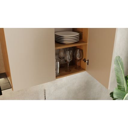 Køkkenblok JOY 200 cm valnød