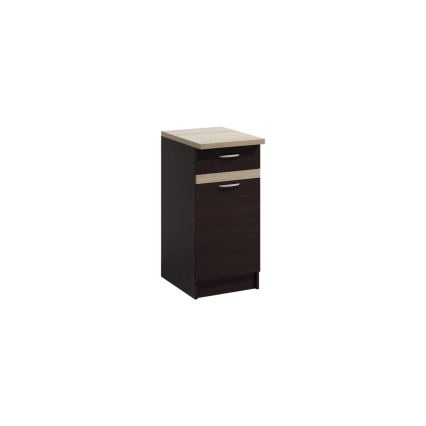 Køkkenblok VALERIA 180 cm sonoma-eg/brun