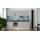 Køkkenbord CELESTE 240 cm blank grå
