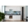 Køkkenbord CELESTE 240 cm blank hvid