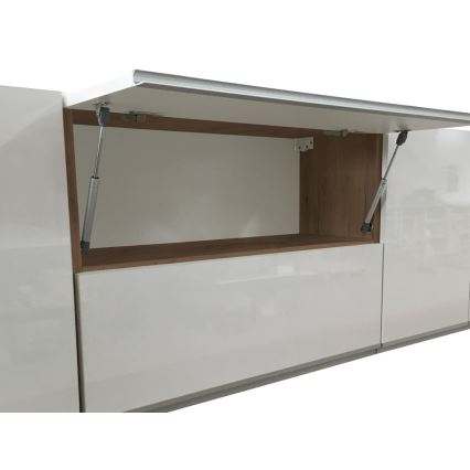 Køkkenmodul MARINA 180 cm craft-eg/højglans hvid