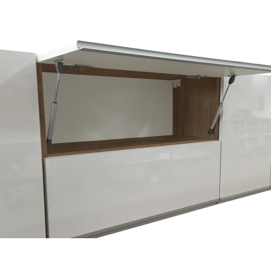 Køkkenmodul MARINA 180 cm craft-eg/højglans hvid