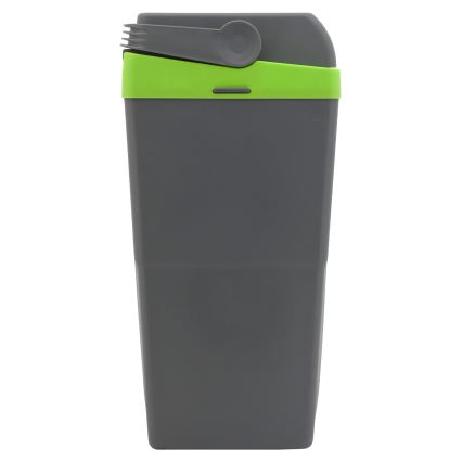 Køleboks 22 l 55W/12V/230V grå/grøn