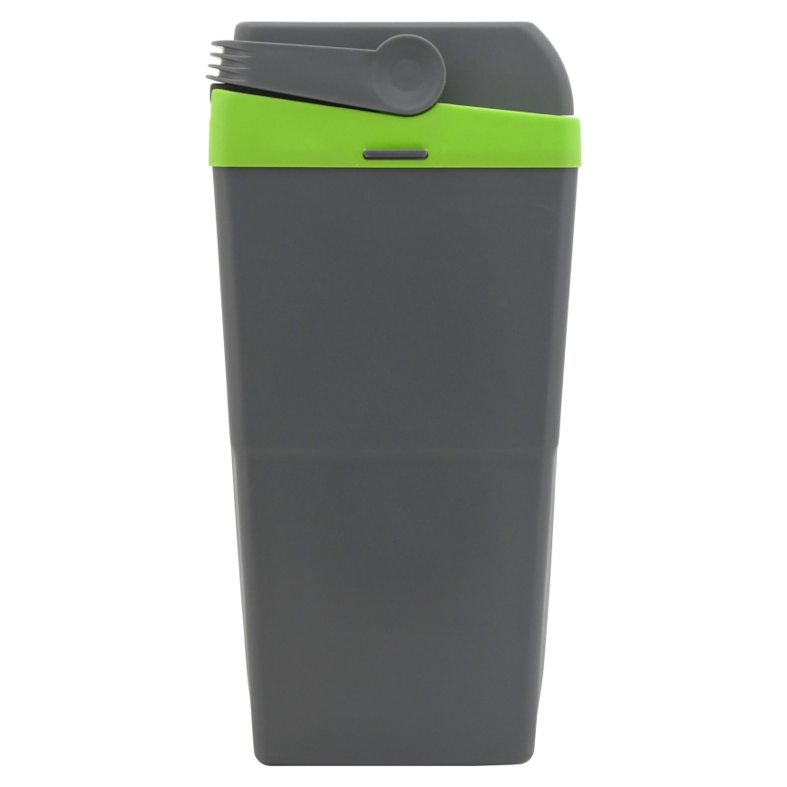 Køleboks 22 l 55W/12V/230V grå/grøn