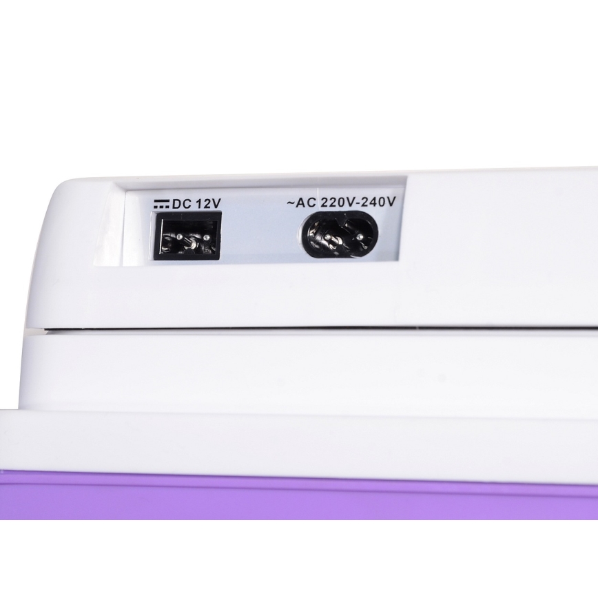 Køleboks 23 l 55W/12V/230V lilla/hvid