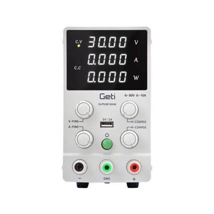 Laboratorie strømforsyning 3010HW 0-30V/0-10A