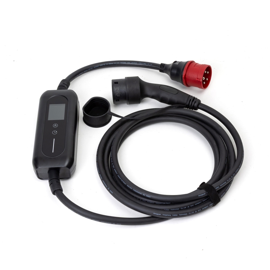 Ladekabel til elbiler 2 5 m 22kW 16A IP54 Tuya