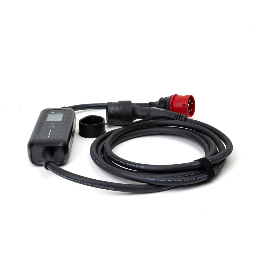 Ladekabel til elbiler 2 5 m 22kW 16A IP54 Tuya