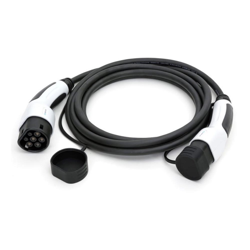Ladekabel til elbiler type 2 5 m 22kW 32A IP54