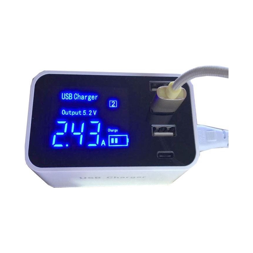 Ladestation 3xUSB A + 1xUSB C