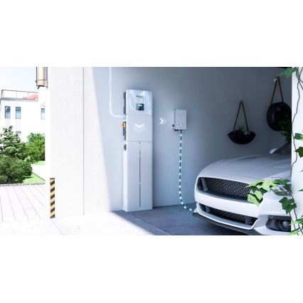 Ladestation til elbiler SolaX Power 22kW/400V/32A IP65 Wi-Fi