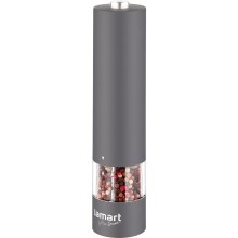 Lamart - Elektrisk krydderikværn 4xAA grå