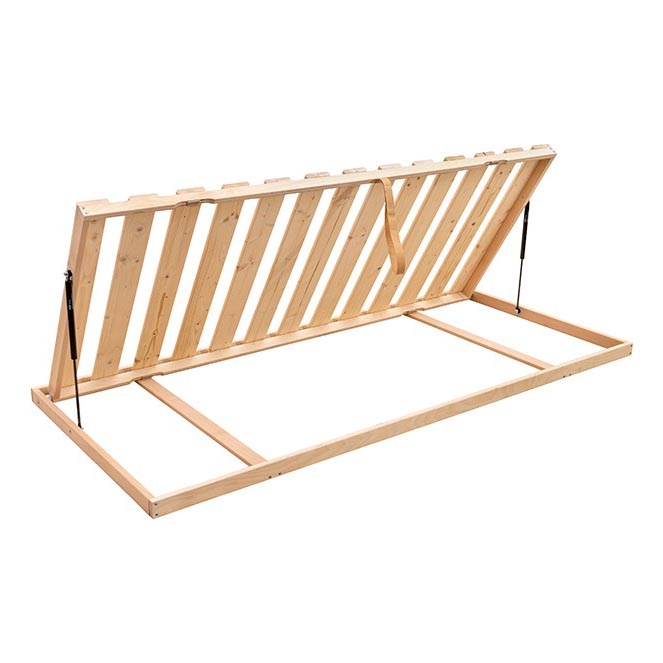 Lamelbund kan vippes til siden OSLO 200x90 cm