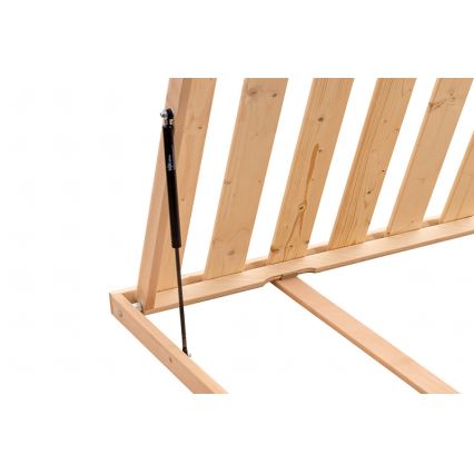 Lamelbund kan vippes til siden OSLO 200x90 cm
