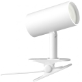 Lampe med klemme PUNTO 1xGU10/9W/230V hvid