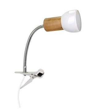 Lampe med klemme SVENDA 1xE27/60W/230V birk