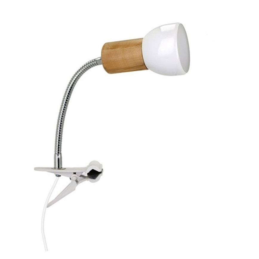 Lampe med klemme SVENDA 1xE27/60W/230V birk