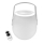 Lampenwelt - LED bordlampe m. højtaler dæmpbar RGB-farver LED/3W/3,7V Bluetooth 2000 mAh IP44 + fjernbetjening