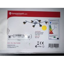 Lampenwelt - LED spotlampe 6xE14/4W/230V