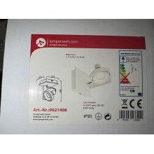 Lampenwelt - LED væglampe 1xGU10/5W/230V