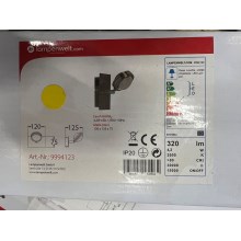 Lampenwelt - LED væglampe PABLOS LED/4,2W/230V