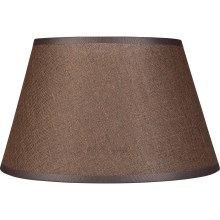 Lampeskærm ANTONIO E14 120x200 mm brun