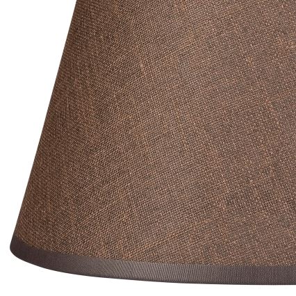 Reserveskærm til pendel og væglampe ANTONIO E14 120x200 mm brun