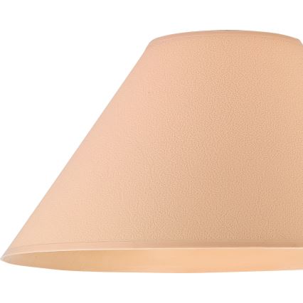 Lampeskærm E14 210x110 mm beige