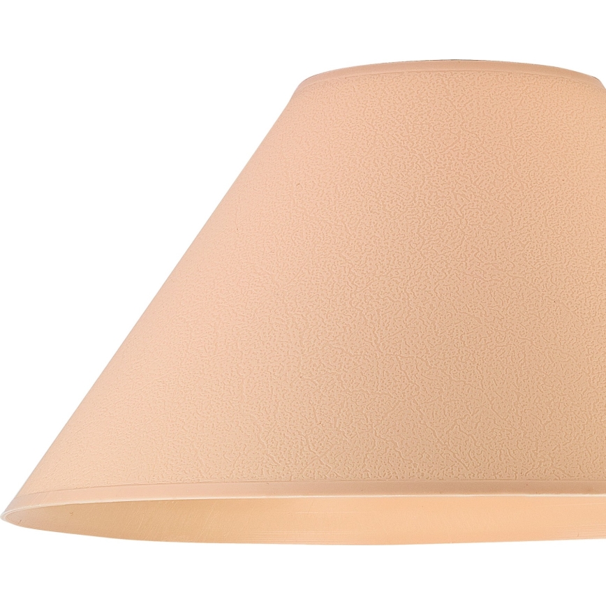 Lampeskærm E14 210x110 mm beige